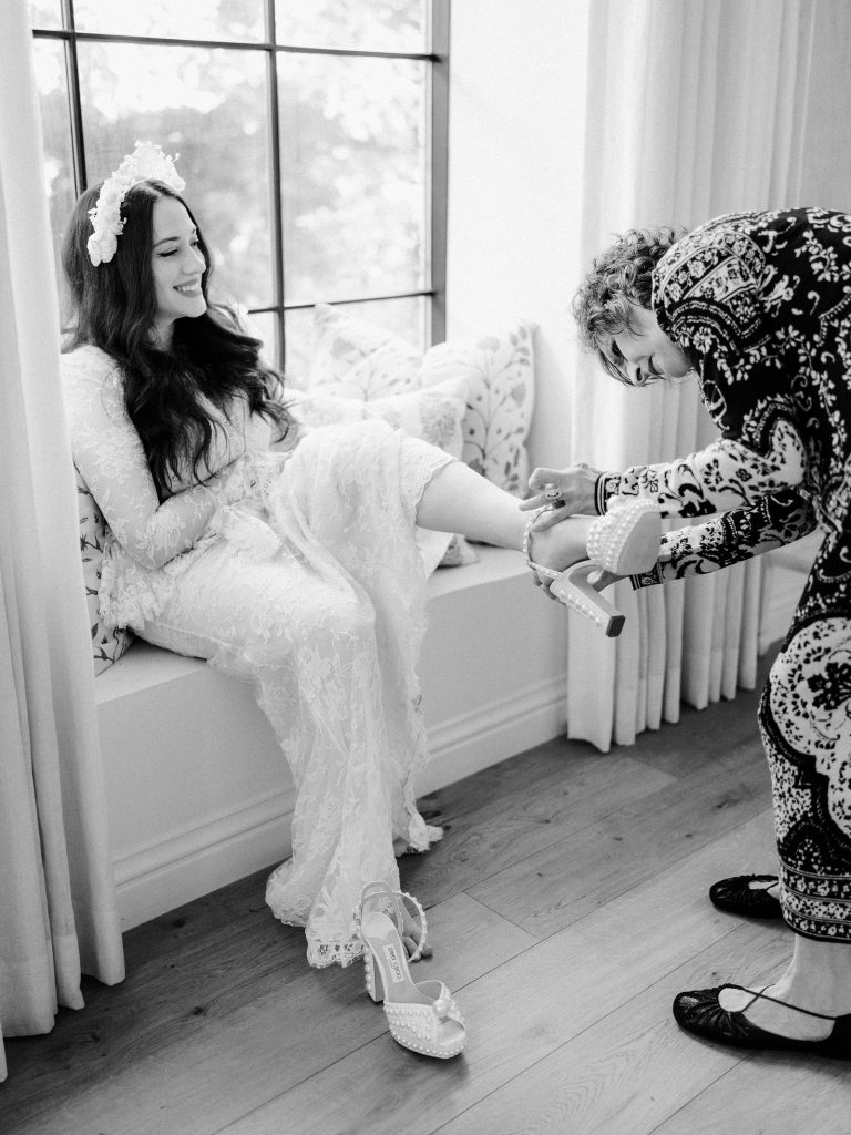 Kat Dennings wedding
