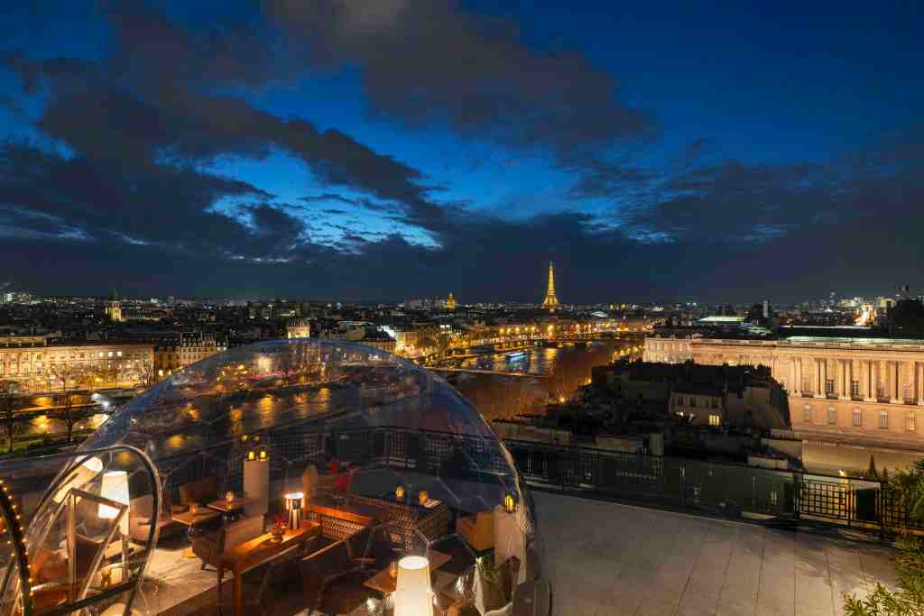Cheval Blanc Celeste rooftop bar