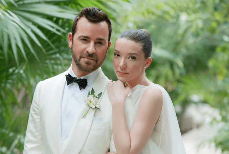 Justin Theroux And Nicole Brydon Bloom